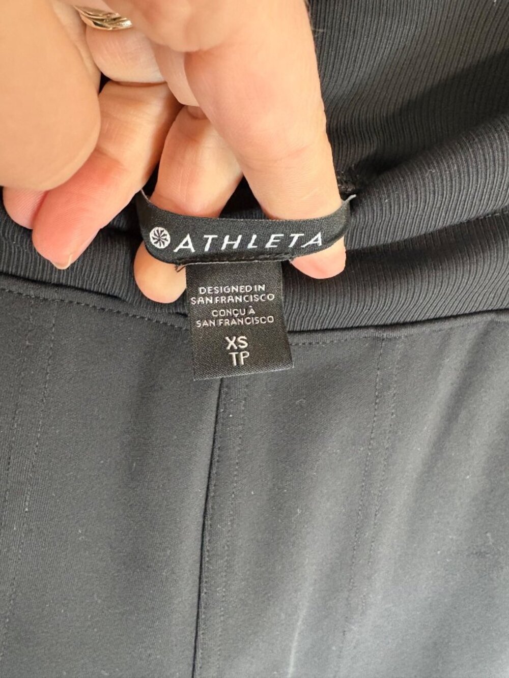Athleta Venice High Rise Jogger Black-sz XS - Picture 5 of 12